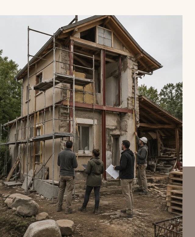 Реконструкция загородного дома под ключ в Фурманове от бюро