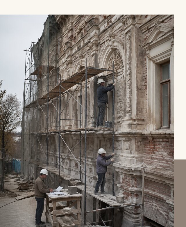 Реставрация объектов культурного наследия под ключ в Фурманове